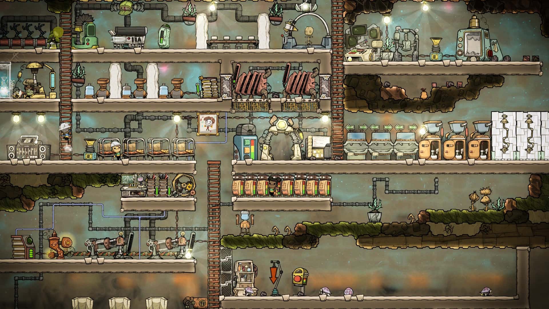 缺氧 Oxygen Not Included 中文版游戏封面